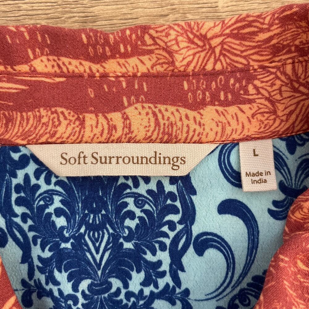 Soft Surroundings Women Patchwork Multicolor Flor… - image 3